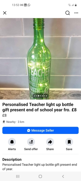 Facebook Christmas handmade tat