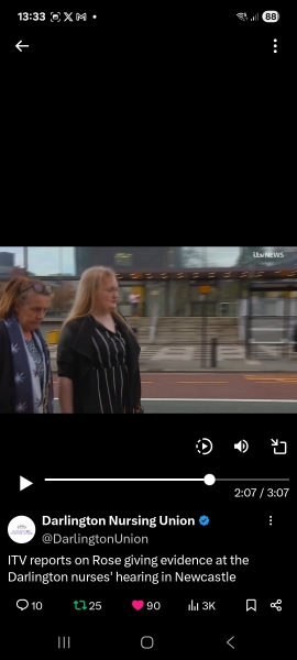 "Darlington Nurses" vs County Durham and Darlington NHS Trust Tribunal Thread 7