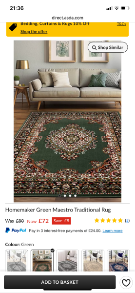 Can anyone find me a rug that doesn’t cost the earth?!