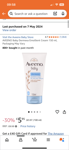 1 year old has developed red rash behind knees