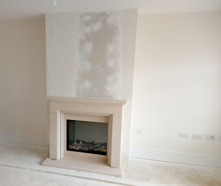 Adding fireplace to new build lounge