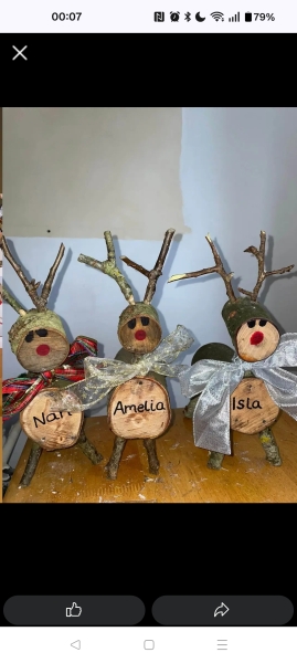 Facebook Christmas handmade tat