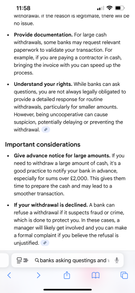 How much cash do you have at your immediate disposal
