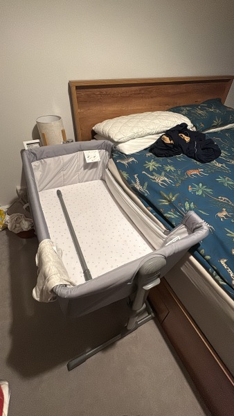 Is my Next to Me crib set up properly?