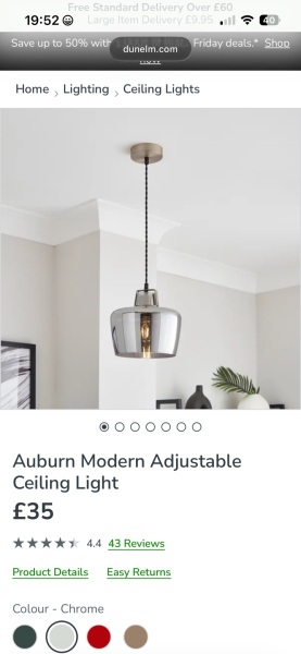 Lighting in open plan area