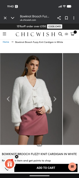 Is there such a thing as a glamorous and warm cardigan [or other shoulder and arm covering garment]?