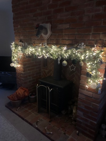 Can anyone please recommend a lovely fireplace garland?