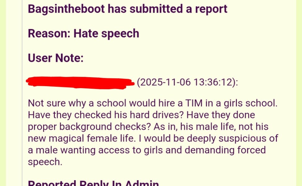 Justine says MN is too mean and will tighten-up moderation