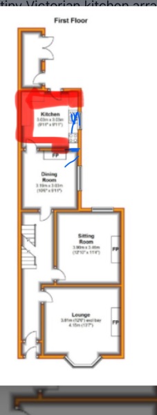 Show me your lovely but TINY kitchens in Victorian houses
