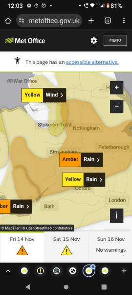 Storm Claudia Nov 25