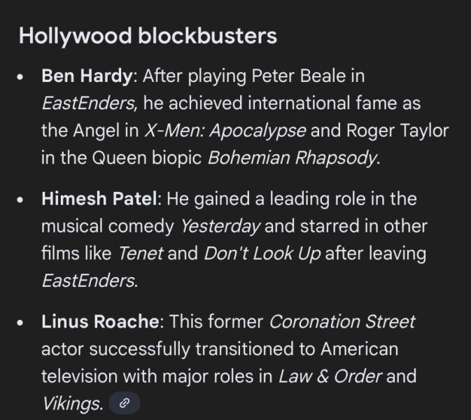 Why do you think this happens for actors?