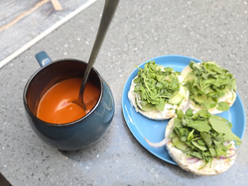 Please share what you have eaten for lunch today?