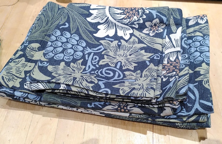 Is my “hack” to recreate a ludicrously priced pottery barn table runner flawed? (Pic included)