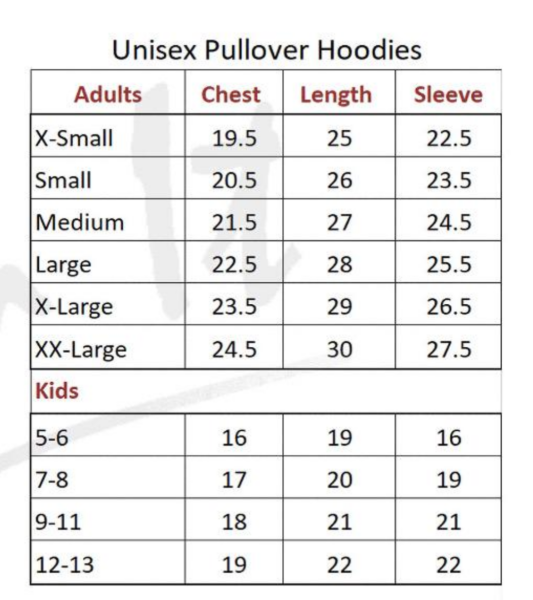 Help me make sense of this sizing