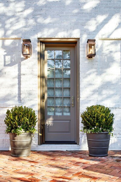 Potted plants for front of house