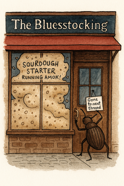 The Bluestocking: All You Need to Know About Risk Assessments, Jazz Hands, Battenberg and Sourdough (But Were Afraid to Ask) - and gerbils. Lots and lots of gerbils.