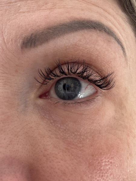 Eyelash infills cost and time taken