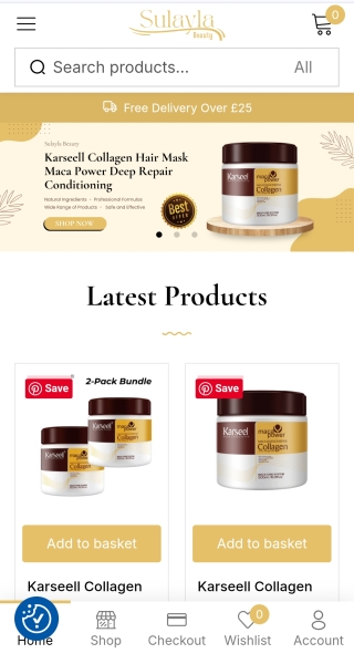 Just tried Sulayla Beauty – 10% off with code & free shipping over £25