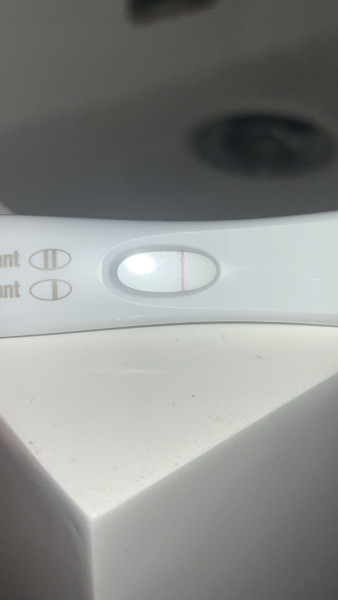 Is this a positive test?? Or an indent