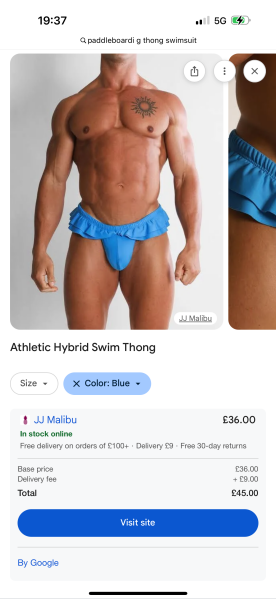 Sporty thong back swimsuit