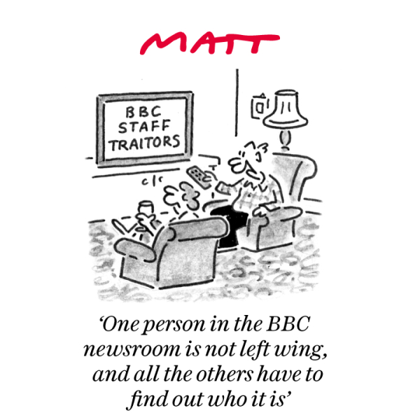 Martine Croxall was out of order, says the BBC