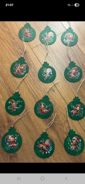 Facebook Christmas handmade tat