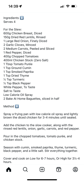 What's simmering away in your slow cooker on this wet Saturday morning?
