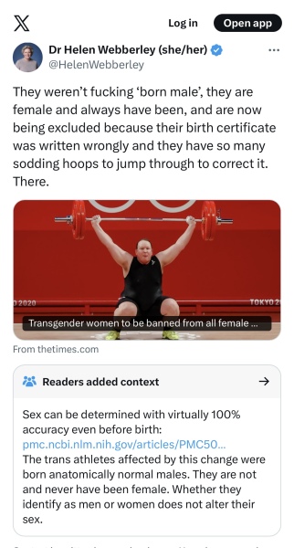 Transgender women to be banned from all female Olympic events