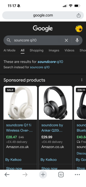 Over ear headphones for long haul flight