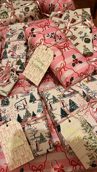 Gift wrap……anyone else enjoy wrapping?
