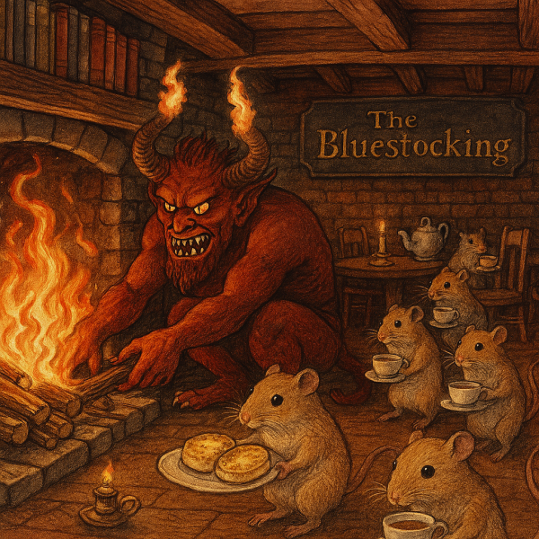 The Bluestocking: All You Need to Know About Risk Assessments, Jazz Hands, Battenberg and Sourdough (But Were Afraid to Ask) - and gerbils. Lots and lots of gerbils.