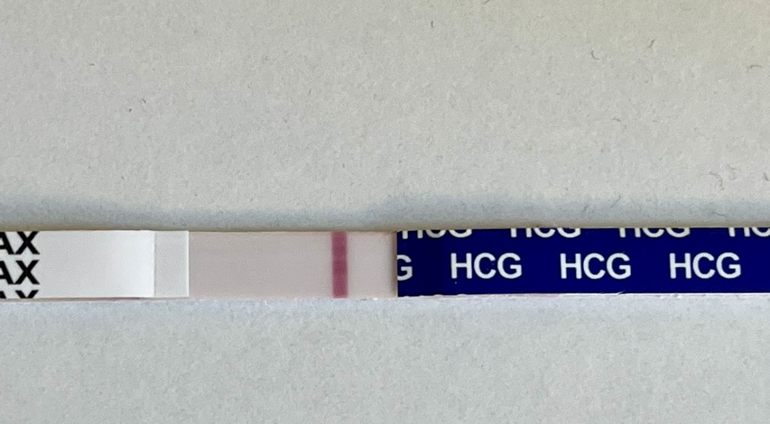 Faint positive or line eyes?