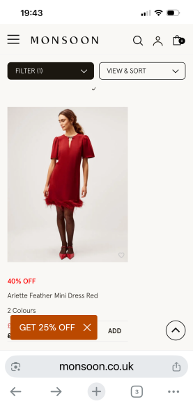 Pick your favourite Monsoon festive looks, share how you’d style them & get advice from Monsoon’s stylist! Three wardrobes to be won.