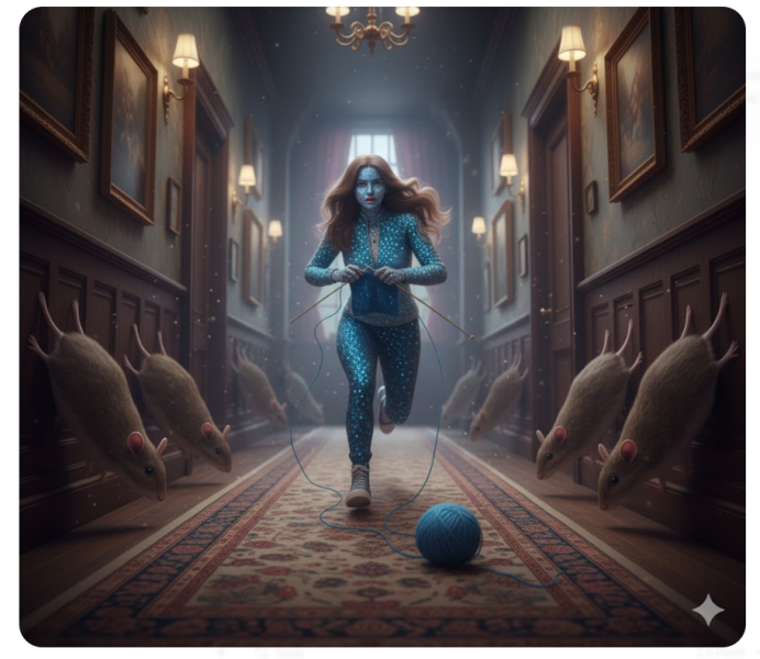 The Bluestocking: All You Need to Know About Risk Assessments, Jazz Hands, Battenberg and Sourdough (But Were Afraid to Ask) - and gerbils. Lots and lots of gerbils.