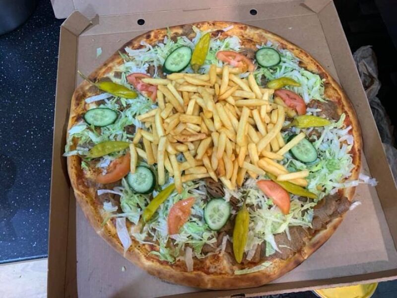 To complain that my pizza wasn’t cut for me?