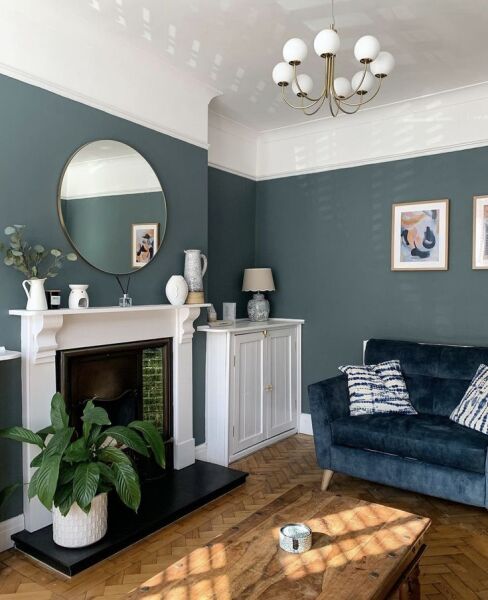 What colour would you paint this dated fireplace?