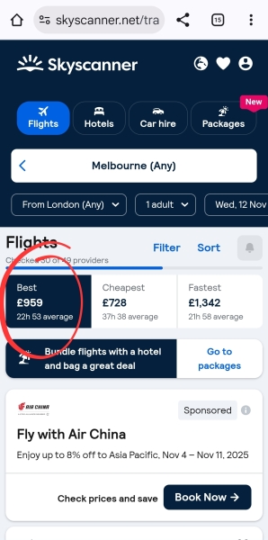 How to find the cheapest flights to Australia
