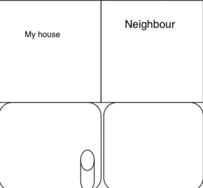 Neighbour has complained about Portaloo