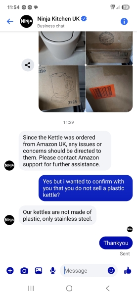 This is NOT the kettle advertised?
