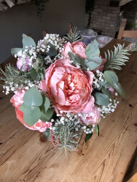 Artificial bridal bouquet