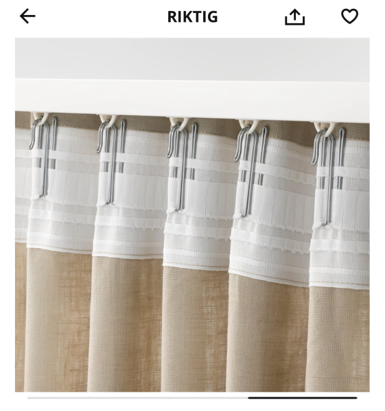 Curtain hanging issues