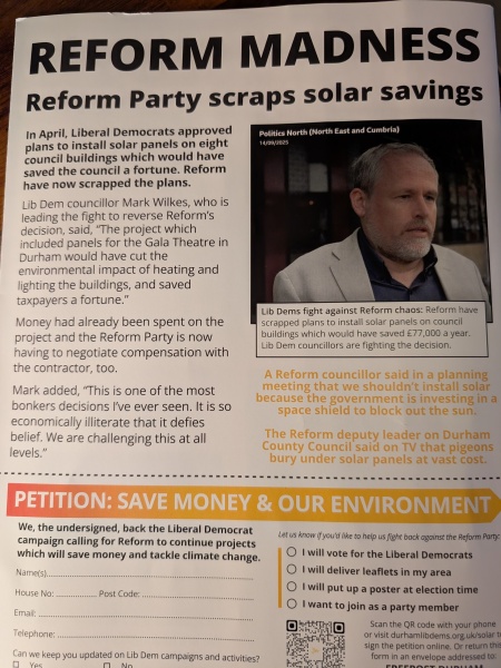 Councils now run by Reform  - end of the beginning or beginning of the end?