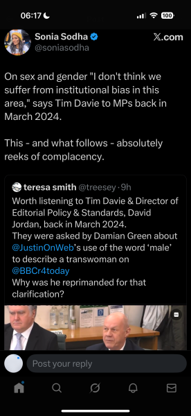 Tim Davies Resigns - Can Gender Critical Movement take some credit?