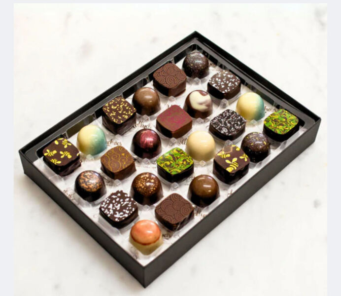 Christmas box of chocolates proper old fashioned no palm oil or endless Pauline mush..any suggestions please