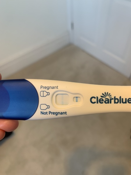 Should the line be darker at 12dpo?