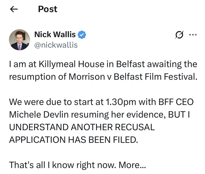 Sara Morrison v BFF Thread 3