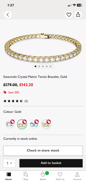 A gift for my MIL - 70th, need help finding a bracelet