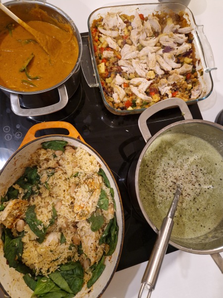 Meal planning, sharing recipes and ideas to make the weekly budget go further.