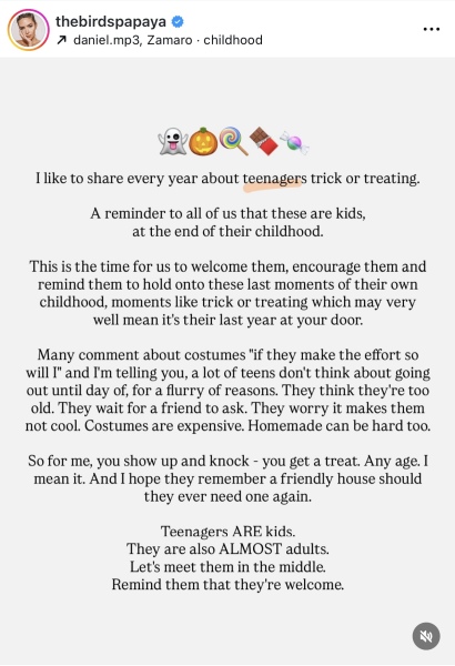Should guising/trick or treating have an upper age limit..?