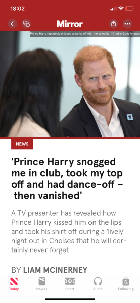 Why does Harry need to announce his visit to Canada ?